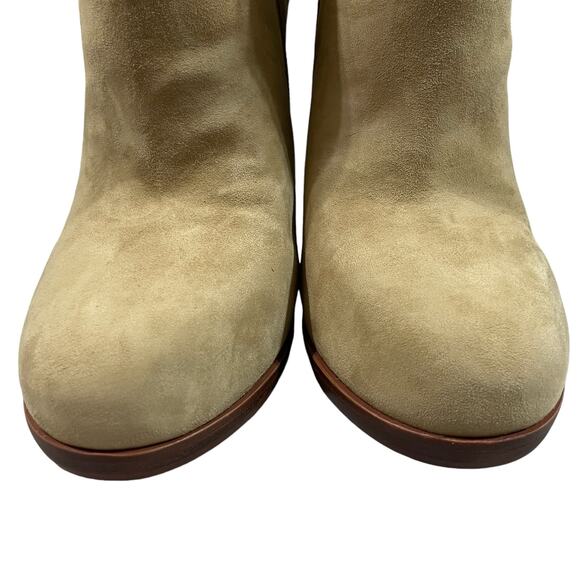 Vince Camuto Cayelsa Bootie 10 Tan Leather Neutral Classic Boho - Picture 5 of 14